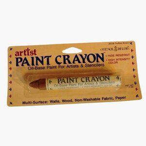Artist Paint Crayon Truffles Brown Oil Base Artists Stenciler 26538